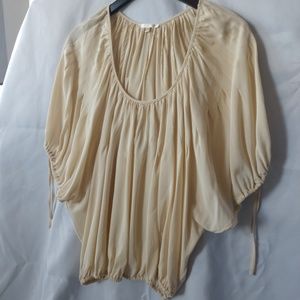 Matty M - Ivory Silk Blouse